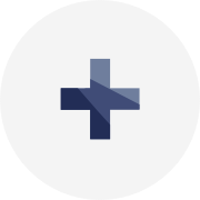 Blue plus sign